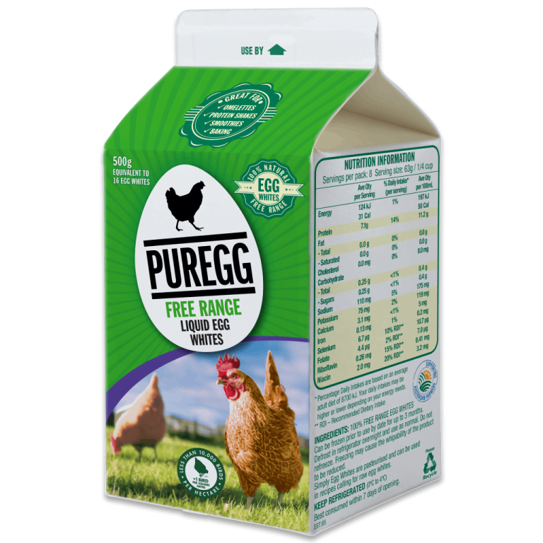 puregg free range egg whites